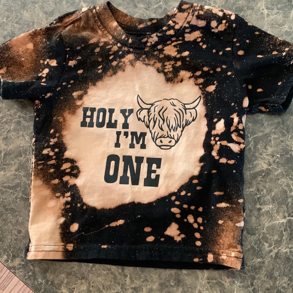 Holy Cow I’m One shirt
